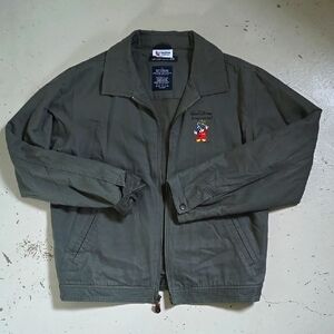 2003 Y2K Disney Imagineering Carhartt Style Olive Green Jacket Size Medium